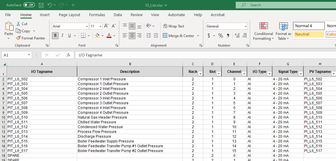 How to Create PLC Logic with Excel